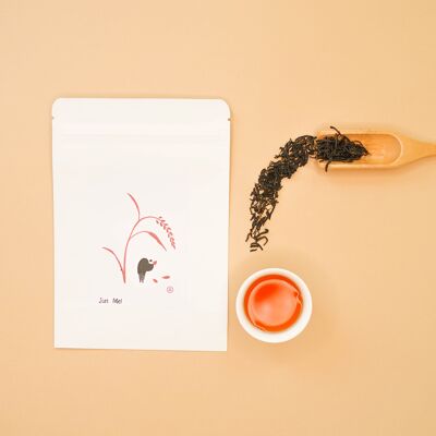 SOURCIL DORÉ — Plain Black Tea (soft woody notes, sweet and fruity aroma) - 40G kraft bag