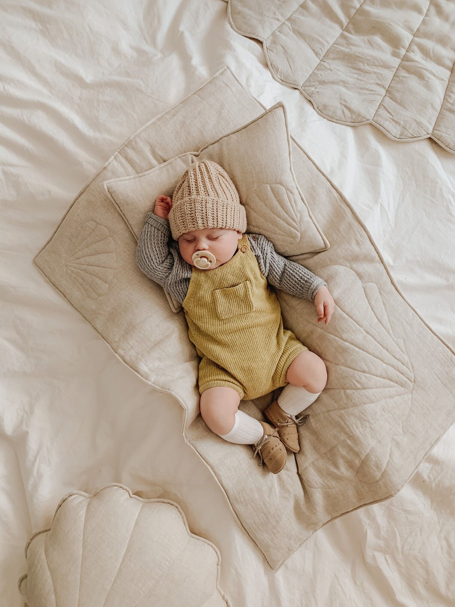 Linen bloom child cover set 