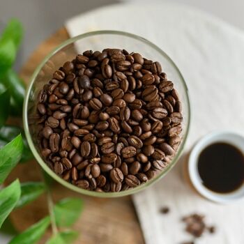 Cafe bio en grains 500g - DLC au 06/12/2023 - arabica inde, ethiopie, bresil - la signature 3