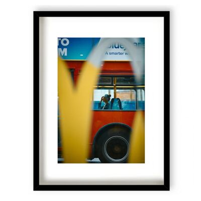 McDonalds Bus - Black Frame - 366