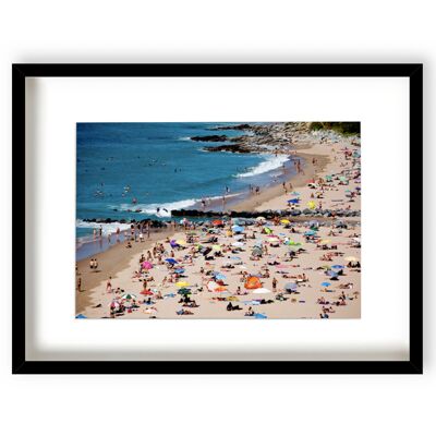 Summer in Guettary - Black Frame - 543