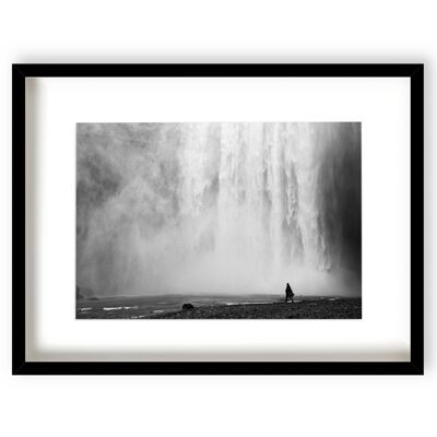 Skógafoss II - Natural Frame - 812