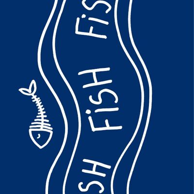 Callcard® iPhone 6 / 6S Fishriver azul marino