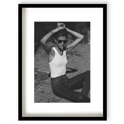 September Heatwave - White Frame - 1110