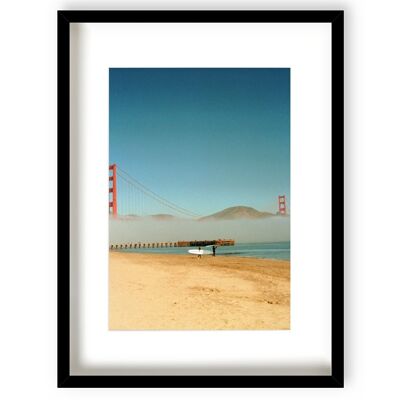 It comes in Waves - Black Frame - 1452