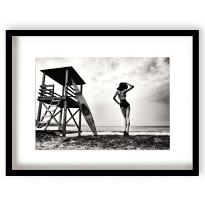 I will cross the ocean - Black Frame - 1689