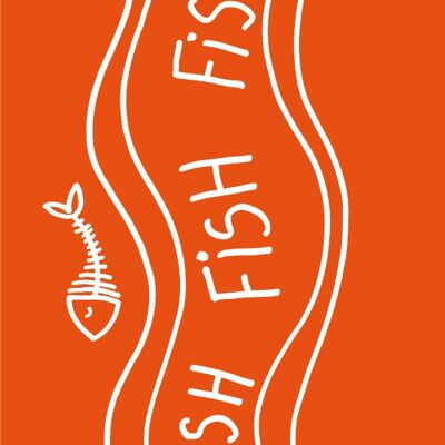 Callcard® iPhone 6 / 6S Fishriver arancione