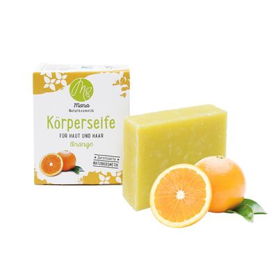 Körperseife Orange