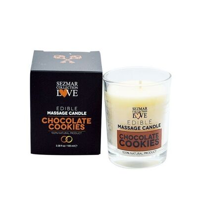 Massage Candle - Chocolate Cookies, 100 ml