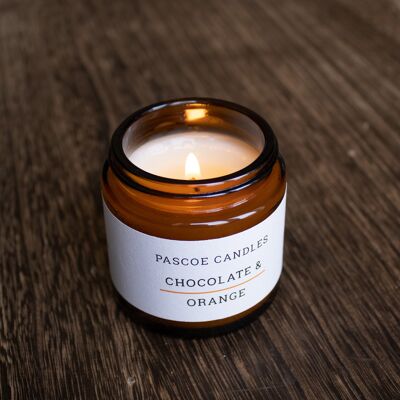 Petite Bougie Ambre Chocolat & Orange