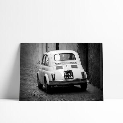 Affiche 30x40 cm –  Fiat 500