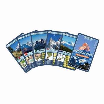 Géants des montagnes : jeu du quatuor Mountains Trump | Petit cadeau pour les amis du plein air 2