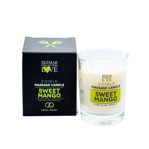 Massage Candle - Sweet Mango, 100 ml