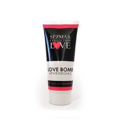LOVE BOMB - Gel doccia afrodisiaco e intimo, 200 ml