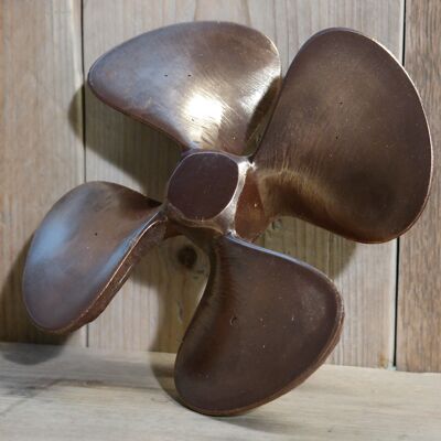 Chocolate ship propeller 4-blade