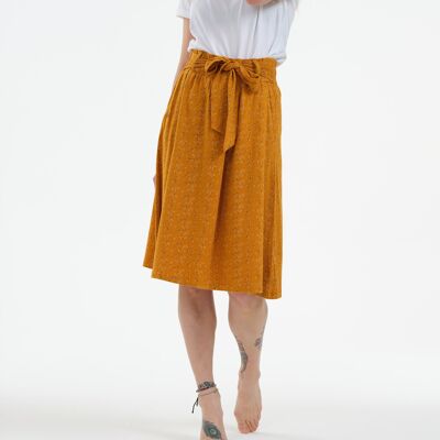 Midi skirt Hailey Little twigs in LENZING™ ECOVERO™ mix