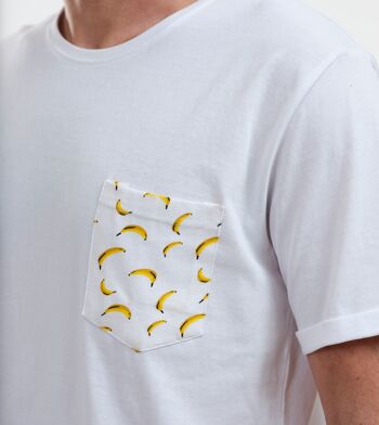 T-shirt Miami poche banane en coton biologique 3