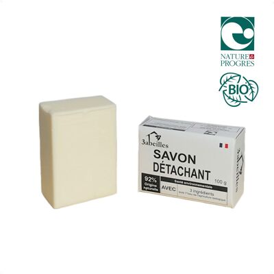 Savonnette détachante bio pour le linge 100g