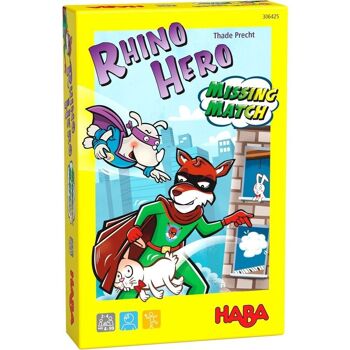 HABA - Rhino Hero - Missing Match - Jeu de société 1