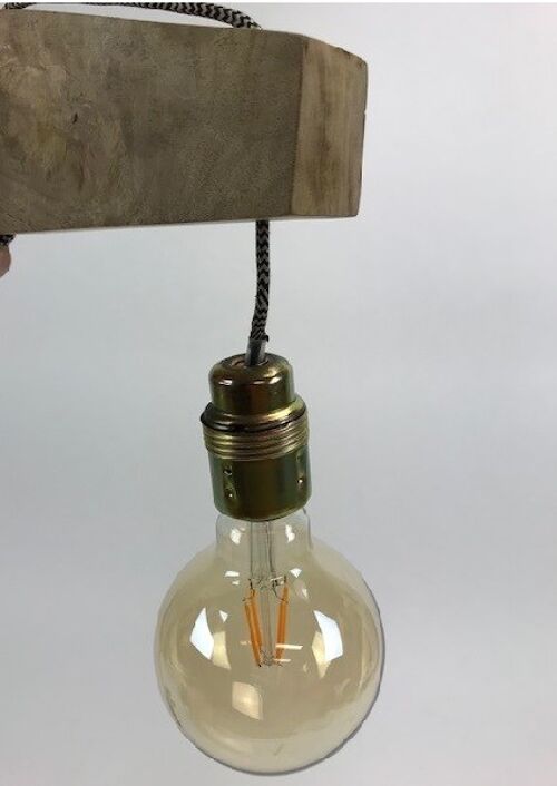 Muurlamp wandlamp gemaakt van metaal en handgemaakt in boho-style