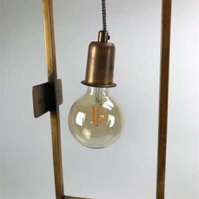 Muurlamp wandlamp gemaakt van metaal en handgemaakt in boho style