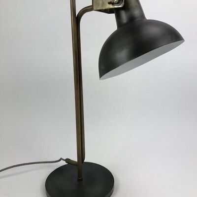 Nice sturdy metal lamp for on the table