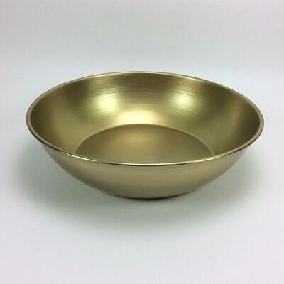Dish 40x28x11 cm gold metal