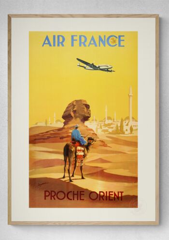 Affiche Air France - Sphinx - 30x40 1