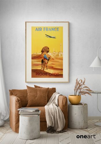 Affiche Air France - Sphinx - 30x40 2