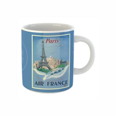 Mug 30 cl Citation Paris Fond bleu -