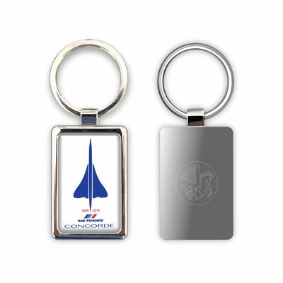 Porte-clés métal Concorde pure - 3.5x9