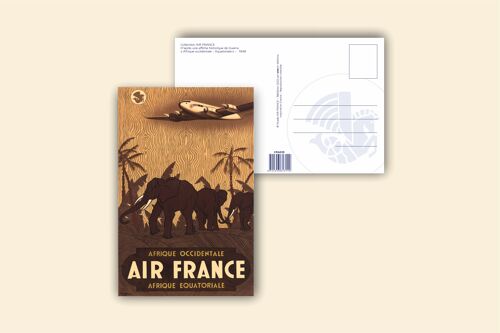Carte postale Afrique occidentale / Equatoriale - 10x15