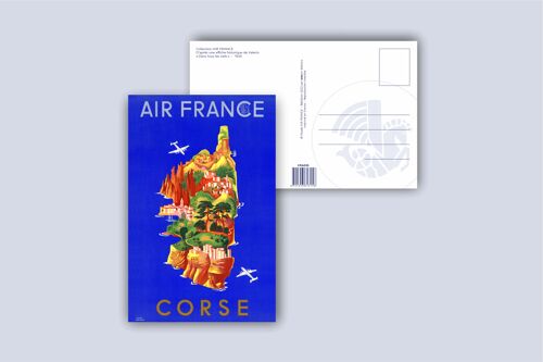 Carte postale Corse - 10x15