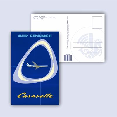 Carte postale Caravelle - 10x15