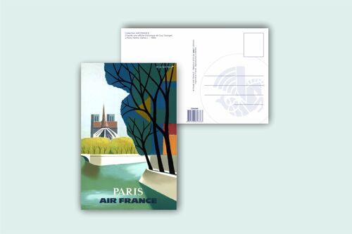 Carte postale Paris (Notre-Dame) - 10x15