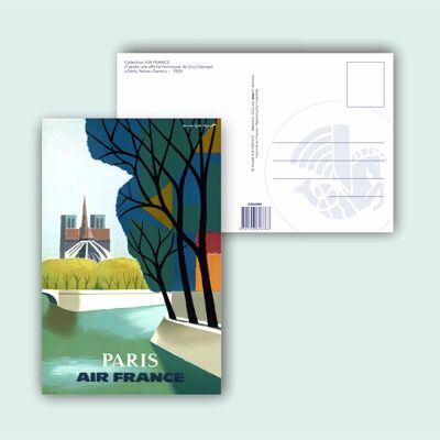 Carte postale Paris (Notre-Dame) - 10x15