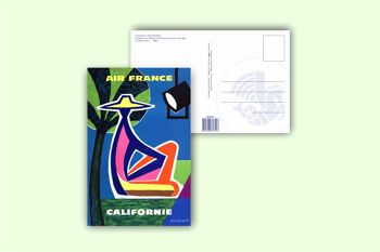 Carte postale Californie - 10x15