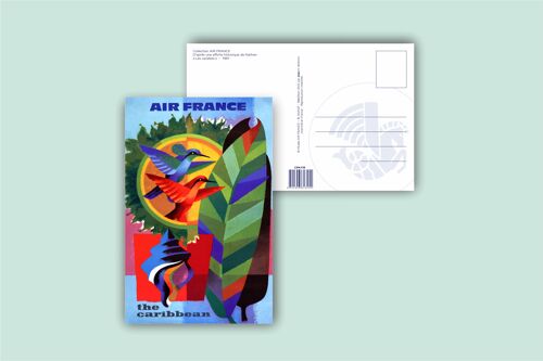Carte postale Les Caraïbes - 10x15