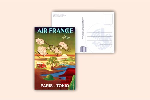 Carte postale PARIS TOKIO - 10x15