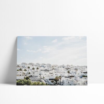 Poster 30x40 cm - Pueblo Blanco