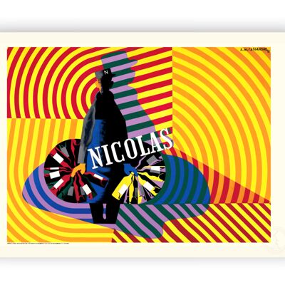 Affiche Cassandre - Nicolas Plakat - 30X40