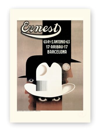 Affiche Cassandre - Ernest - 60X80T 1