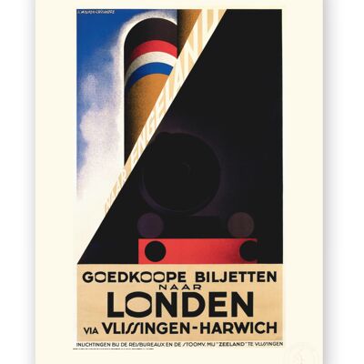 Affiche Cassandre - Londen - 50X70T