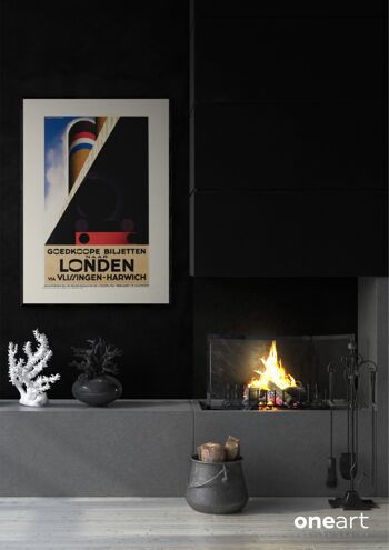 Affiche Cassandre - Londen - 60X80T 3