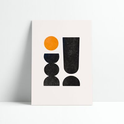 Poster 30x40 cm - ABSTRACT SHAPES
