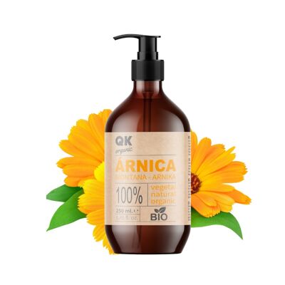 ARNICA - Arnica Montana Macerated Oil 100% Pure - BIO - Organic - Vegetable 250ml