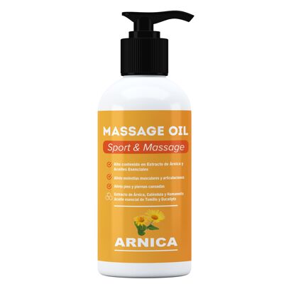 ARNICA - Aceite para masaje con extracto de Arnica, Calendula y Hamamelis - 500ml