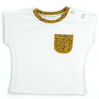 Camiseta baby print leopard