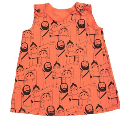 Vestido kids caricatura