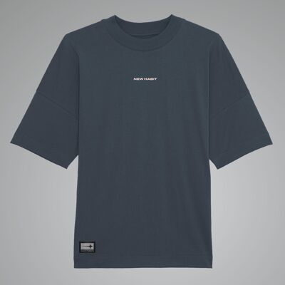 Basic oversized t-shirt_Dark grey
